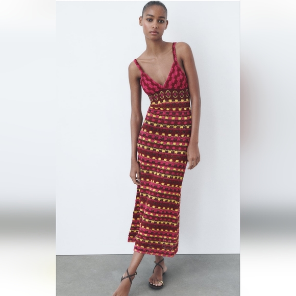BNWT! Zara strappy knit dress - Picture 11 of 14